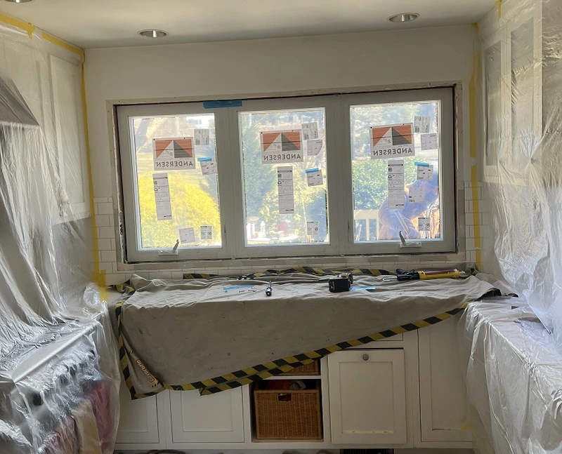 A new kitchen casement in New Canaan, CT